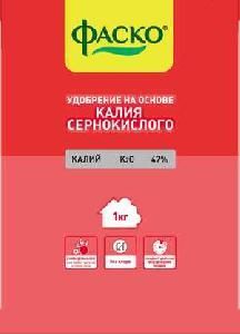 КАЛИЙ СЕРНОКИСЛЫЙ 1кг  ФАСКО