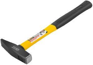 Молоток 0,3 кг квадратный боек фибер. ручка FIT (44283)