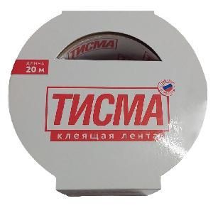 Лента односторонняя клейкая Тисма 60х20 мм