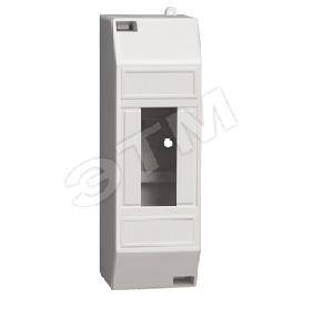 Щит навесной ЩРН-П- 2 IP30 пластиковый белый без двери КМПн 1/2 (1ряд, 2модуля) 