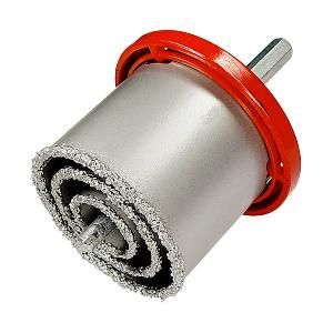 Набор коронок кольцевых с карбидным напылением 4шт (33, 53, 67, 83) БИБЕР