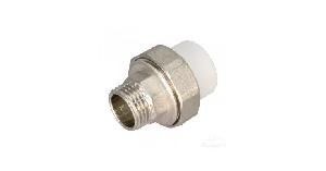 ПТ АМЕРИКАНКА НР Ф20х3/4" усил. PPR (ПП) РТП