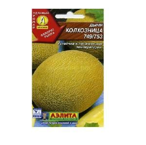 Дыня Колхозница 749/753  1-2гр (Аэлита)