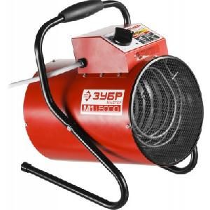 Пушка тепловая электрическая  ЗУБР МАСТЕР ЗТП-5000 (3,0/4,5кВт/220В/ 400куб. м/ч)