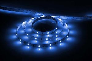 Лента светодиодная синий LS604 3528 (8мм) 4,8Вт/м 60LED/м IP65 (уп. 5м) Feron (27677)