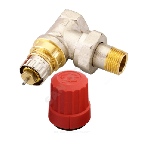 Вентиль термостатический 1/2" угловой верхний Danfoss 013G7013 (Дания)