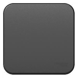 Выключатель проходной ОП 1кл АНТРАЦИТ BLANCA