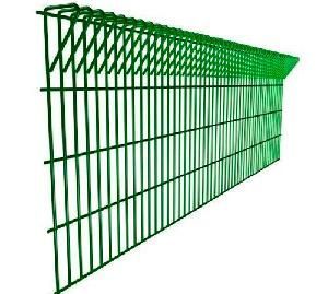 Панель 3D ПРЕГРАДА 4 VP 2550*600 яч.50х200 4мм Zn+ПП RAL6005 ФЛАГМАН 