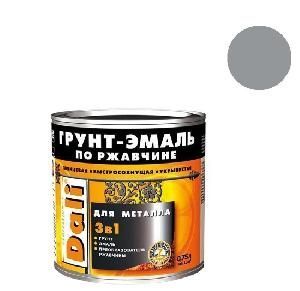 Грунт-эмаль по ржавчине DALI RAL 7024 серая графит 0,75 л