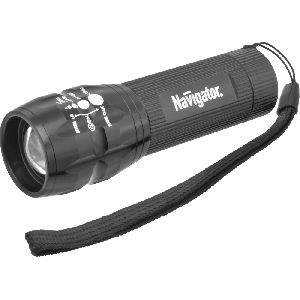 Фонарь светодиодный NPT-CM03-3AAA 1LED  3Вт металл