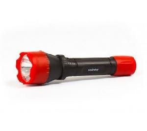 Фонарь светодиодный 1LED (1хААА) 0,5Вт пластик+металл Smartbuy (SBF-405-K)