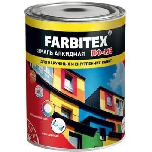 Эмаль алкидная хаки FARBITEX 1,8 кг 