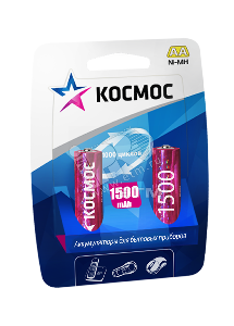 Аккумулятор R6 (AA)  NiMH 1500мАч уп. 2шт