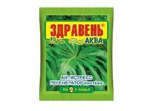 ЗДРАВЕНЬ Антистресс регенератор листьев АКВА 10гр 