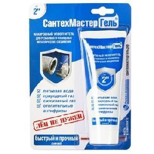 Анаэробный уплотнитель СантехМастер гель синий, 60гр