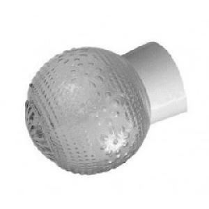 Светильник НББ 64-60 ЦВЕТОЧЕК 1*60Вт прозр. стекло прямое основание 