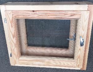 Блок оконный  450х450х150 (двойная рама, фурнитура) СОСНА 