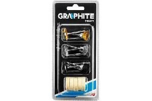 Набор щеток хв.3,2мм для чистки и полировки GRAPHITE 55H078 (15шт)