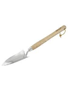 Совок посадочный нерж.сталь с удлиненной дерев.ручкой 0,46 м OLOV Эколайн