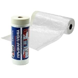 Пленка защитная с малярной лентой 1,1х33 м UNIBOB