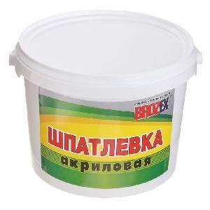 Шпатлёвка  готовая акриловая 3,0 кг БРОЗЕКС 