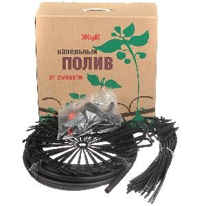 КАПЕЛЬНЫЙ ПОЛИВ ОТ ЕМКОСТИ ПАРНИКОВЫЙ (на 30 саженцев) комплект ЖУК