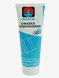 Смазка д/канализации уплотнительная 250г Политэк