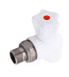 ПТ КРАН ШАР. Ф25 PPR (ПП) с америк. 3/4 угловой Valfex