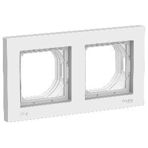 Рамка 2-пост. белая AtlasDesign AQUA IP44 Sсhneider Electric