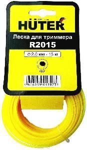 Леска для триммера нейлоновая 2,4ммх12м КРУГ R 2412 Huter