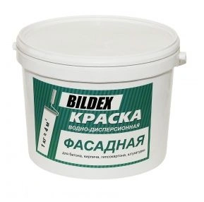 Краска ВД акриловая BILDEX фасадная 14 кг, д/нар. работ