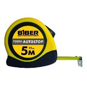 Рулетка   7,5 м х 25 мм AUTOSTOP обрезиненный корпус БИБЕР (40074)