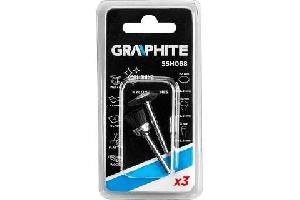 Набор щеток хв.3,2мм нейлон GRAPHITE 55H068