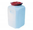 Канистра-бочка пластмассовая  90 л прямоугольная БЕЗ КРЫШКИ