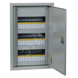 Щит навесной ЩРв-36з IP30 с замком металлический EKF