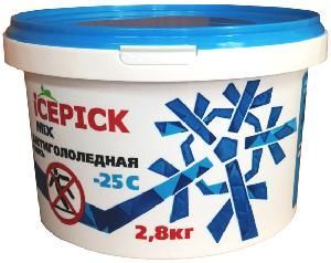 Смесь антигололедная Icepick MIX 2,8кг