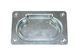 Ручка откидная скрытая 100х80 цинк