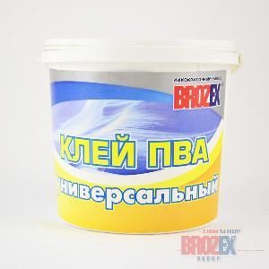 Клей ПВА УНИВЕРСАЛЬНЫЙ  0,9кг (Брозекс)
