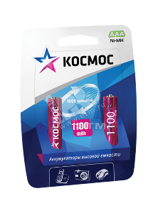 Аккумулятор R03 (AAA) Ni-Mh 1100MAh уп. 2шт