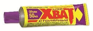 Клей ХВАТ столярный 45мл (Новбытхим)
