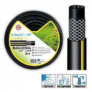 Шланг 3/4 садовый армированный 25м Black Crystal Aquapulse