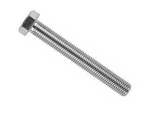 Болт  М8х 90 уп.  2 шт. SteelRex (DIN 933 кл 5,8)