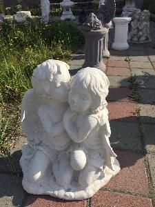 Статуя бетонная АНГЕЛ ДЕВОЧКА И МАЛЬЧИК