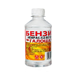 Бензин ГАЛОША (нефрас С2-80/120) 0,5л (Новгород)