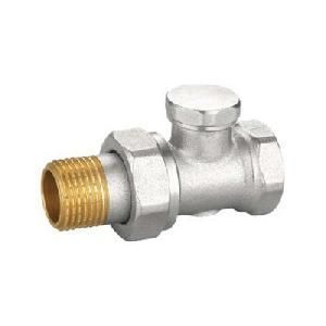 Вентиль запорный 3/4" прямой нижний HLV