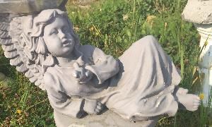 Статуя бетонная АНГЕЛ ДЕВОЧКА