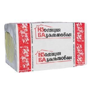 Минплита ИЗБА ВЕНТИ-80  50х600х1000 8шт  4,8м2,  0,24м3  плотность 80