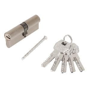 Механизм врезной 80 (40х40В) мат.никель  5кл перф.ключ/ключ СТАНДАРТ