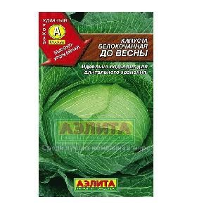 Капуста б/к До весны 0,3гр (Аэлита)