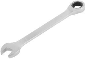 Ключ комбинированный трещоточный 17 мм реверсивный механизм FIT (63467)